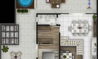 Imagem 4: Cobertura Duplex 3 quartos com 211m² à venda no Bacacheri, Curitiba/PR