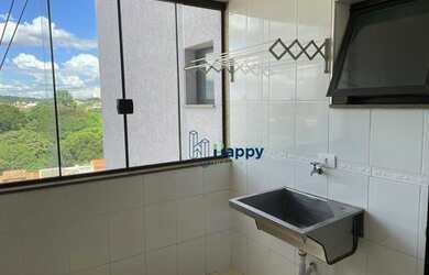 Imagem 3: Apartamento com 3 dormitórios para alugar, 96 m² por R$ 3.395,00/mês - Condomínio Ágape