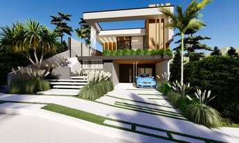 Imagem 4: Sobrado de excelente padrão em construção no Mosaico da Serra