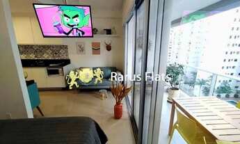 Imagem 3: Flat com 1 Quarto para alugar, 38m² - Brooklin