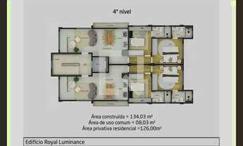 Imagem 2: Apartamento à Venda - Santo Antônio, 2 Quartos, 130 m2
