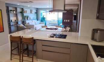 Imagem 4: Apartamento em Capim Macio Totalmente Mobiliado e Decorado 142 metros quadrados com 3 suít