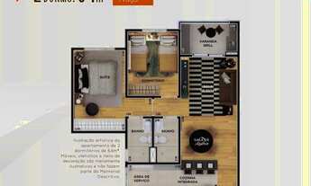 Imagem 4: Life Residencial Apartamentos de 2 e 3 dorms com suíte na planta à venda no bairro Engorda