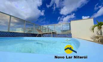 Imagem 2: Praia Piratininga Cobertura Linear Frente Total Mar 3 suítes Lazer Completo