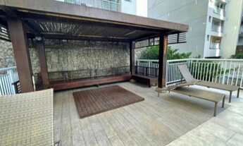 Imagem 6: Apartamento moderno com linda vista livre de 1 dorm à venda na Vila Matias em Santos - SP