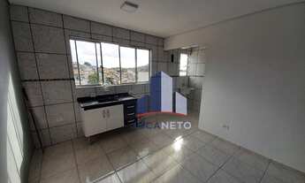 Imagem 2: Casa com 1 dormitório para alugar, 40 m² por R$ 750,00/mês - Jardim Zaira - Mauá/SP