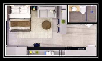 Imagem 3: Apartamento para venda - 24.7m², 1 dormitório, Vila Nova