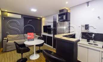 Imagem 2: Flat na Alameda Campinas com fácil acesso a Avenida Paulista e Nove de Julho totalmente re