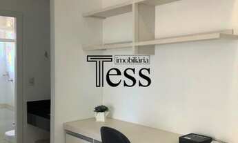 Imagem 3: ALUGA - Apartamento mobiliado de 1 dormitório com sacada academia elevador 1 vaga portaria