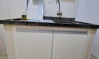 Imagem 3: Apartamento aluguel possui 34 metros quadrados com 1 quarto em José Menino - Santos - São