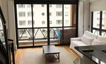 Imagem 6: Apartamento Duplex com 1 quarto para alugar, 75 m² por R$ 13.345/mês - Cerqueira César - S