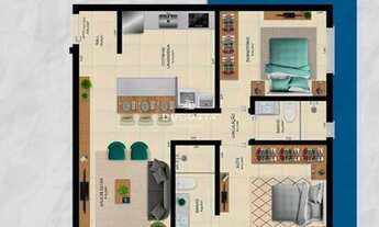 Imagem 5: Apartamento 2 Dormitório Suíte Elevador Garagem