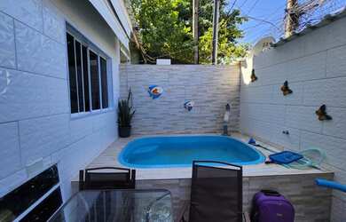 Imagem 2: CURICICA CASA LINEAR 2 QTS SUITE REFORMADA FINO ACABAMENTO PISCINA LADO BRT