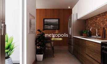 Imagem 2: Apartamento com 2 dormitórios à venda, 46 m² por R$ 370.000,00 - Campestre - Santo André/S