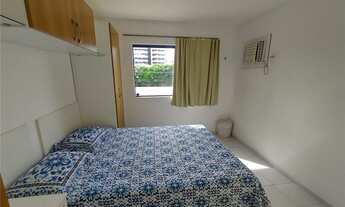 Imagem 2: Flat com 1 quarto sendo suíte para locação, 43 m² por R$1.200,00 - Capim Macio - Natal