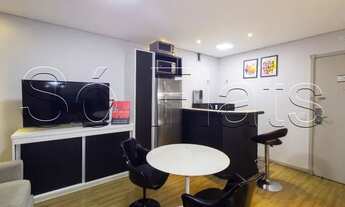 Imagem 4: Flat na Alameda Campinas com fácil acesso a Avenida Paulista e Nove de Julho totalmente re