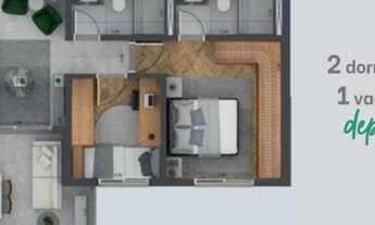 Imagem 6: Lançamento! Apartamento com 2 e 3 dormitorios vagas determinadas