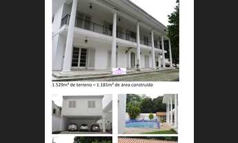 Imagem 6: Belíssima casa de alto padrão, em estilo Neoclássico numa das regiões mais desejadas de Sã