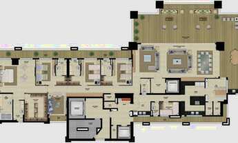 Imagem 4: Apartamento com 3 dormitórios à venda, 400 m² por R$ 5.440.000,00 - Meireles - Fortaleza/C