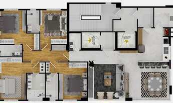 Imagem 6: Apartamento com 4 dormitórios à venda, 214 m² por R$ 3.805.074,00 - Centro - Balneário Cam