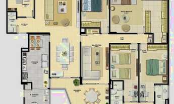 Imagem 12: Apartamento para venda possui 290 metros quadrados com 4 quartos em Rio Vermelho - Salvado