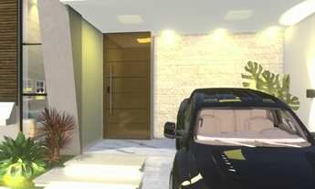 Imagem 2: Casa em construção no Condomínio Buona Vita #3 suítes #áreagourmet #piscina