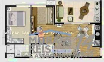 Imagem 3: Apartamento para Venda em São Paulo, Brooklin, 2 dormitórios, 1 suíte, 2 banheiros, 2 vaga