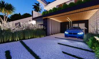 Imagem 6: Sobrado de excelente padrão em construção no Mosaico da Serra