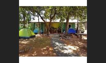 Imagem 2: Rancho na ilha do Mangabal