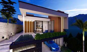 Imagem 7: Sobrado de excelente padrão em construção no Mosaico da Serra