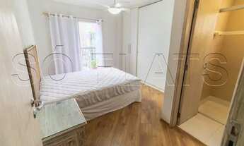 Imagem 4: Flat disponível para locação na Vila Nova Conceição totalmente equipado para sua estadia