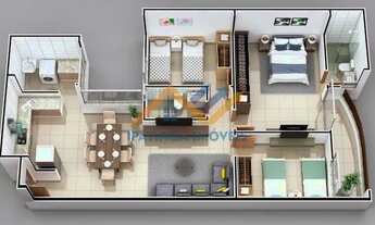 Imagem 2: Apartamento de 3 quartos no Veneza em Ipatinga