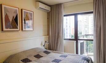 Imagem 6: Flat disponível para locação no Itaim Bibi, com fácil acesso as principais vias de São Pau