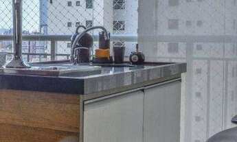 Imagem 2: * Class Anália Franco - Cinematográfico apartamento c/ varanda gourmet c/ churrasqueira