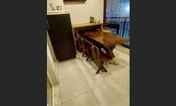 Imagem 2: Apartamento para aluguel possui 64 metros quadrados com 2 quartos em Campestre - Santo And