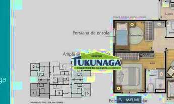 Imagem 5: Apartamento com 2 dormitórios para alugar, 58 m² por R$ 3.250,00/mês - Vila Rosália - Guar