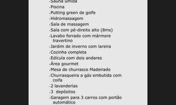 Imagem 3: MENSAO RECREIO A 200M2 PRAIA 5 QTS 3 SUITES HIDRO 1 MASTER LAZER TOTAL 700M2 DE AREA CONST