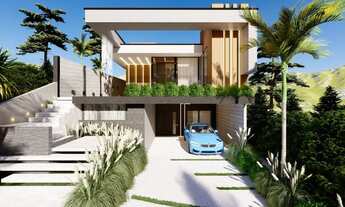 Imagem 3: Sobrado de excelente padrão em construção no Mosaico da Serra