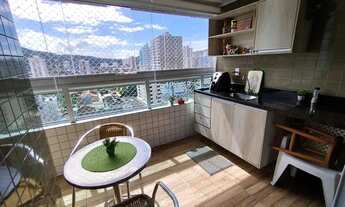 Imagem 4: Apartamento para venda com 74 metros quadrados com 2 quartos em Canto do Forte - Praia Gra