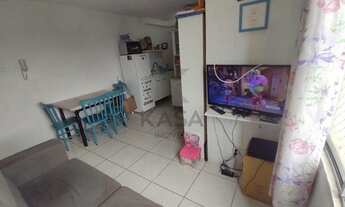 Imagem 2: Apartamento semi mobiliado de 02 dormitóris, cozinha, sala de estar, banheiro social, área