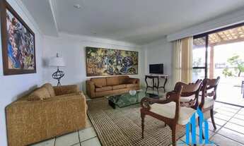 Imagem 4: Cobertura Linear com 4 quartos sendo 4 suítes , 4 vagas de garagem, vista para o mar no ce