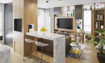 Imagem 3: Apartamento JK para Venda - 53.92m², 1 dormitório, 1 vaga - Tristeza