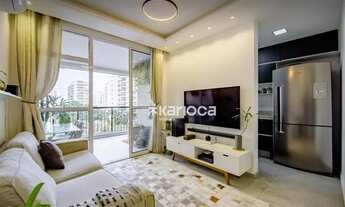 Imagem 2: Apartamento com 2 dormitórios para alugar, 69 m² por R$ 3.800/mês - Barra da Tijuca - Rio