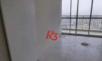 Imagem 2: Apartamento com 1 dormitório para alugar, 43 m² por R$ 2.600,00/mês - Vila Matias - Santos