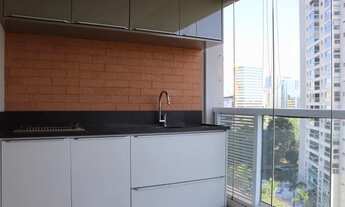 Imagem 3: Apartamento para aluguel tem 92 m2, 2 suites, sala de tv, semi mobiliado, 2 vagas, depósit