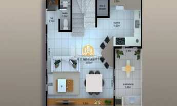 Imagem 2: Sobrado 3 quartos 243,90m à venda no Bom Retiro, Curitiba/PR