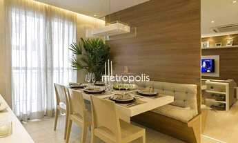 Imagem 2: Apartamento com 3 dormitórios à venda, 57 m² por R$ 463.700,00 - Vila Valparaíso - Santo A