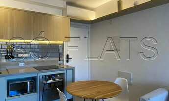 Imagem 7: Res. Helbor Arte Faria Lima, flat disponível para locação com 39m², 1 dormitório e 1 vaga