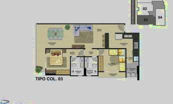 Imagem 6: Lançamento no Centro de Guarapari-ES, apartamentos de 2 quartos com área de lazer completa