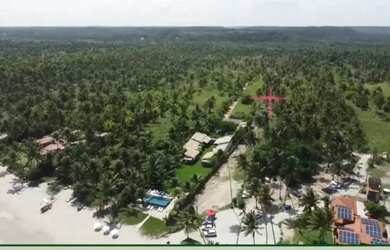 Imagem 2: Vendo terreno com projeto de um sobrado aprovado com alvará na praia da Laje. Com escritur